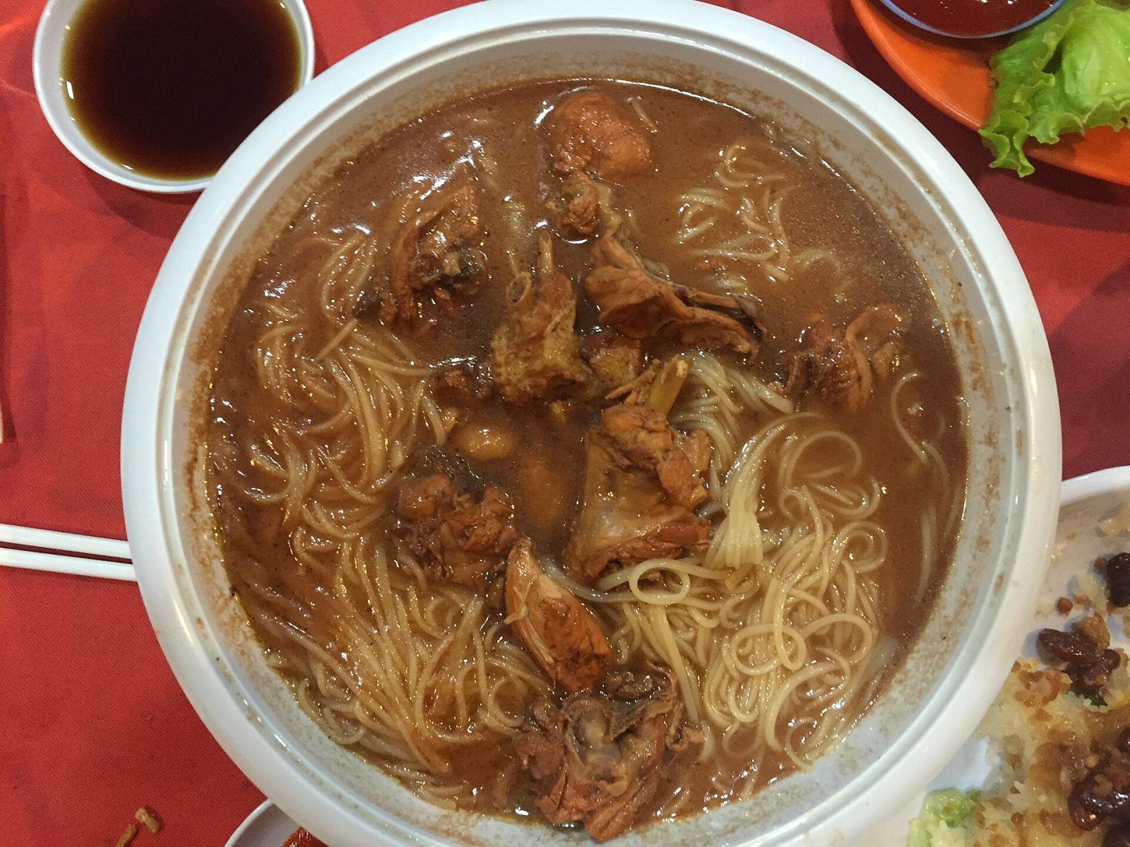 Fuzhou Red Lees Chicken (红糟鸡)